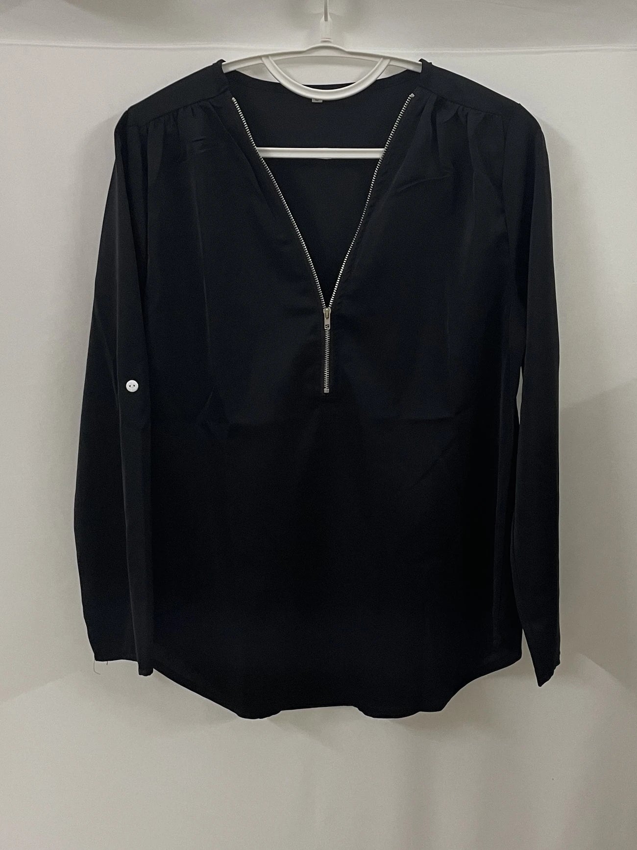 Ligne™ | Blouse à demi-zip décontractée