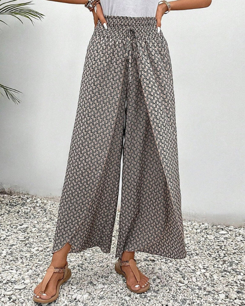 Ligne™ | Pantalon large imprimé