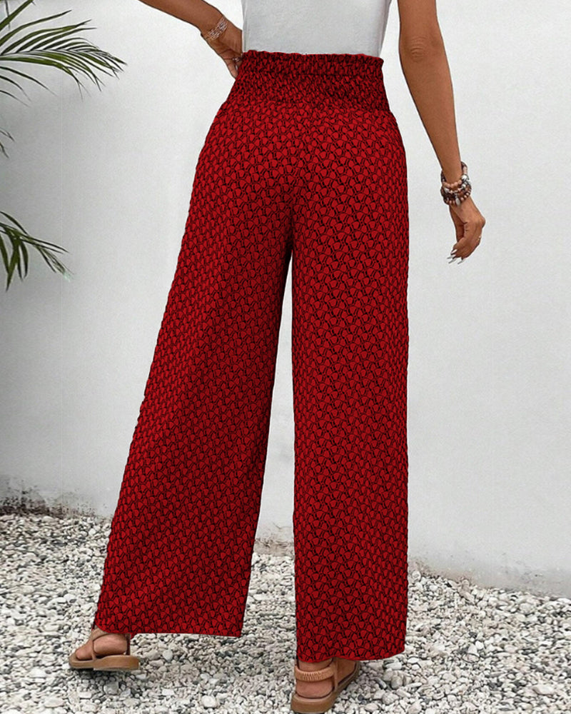 Ligne™ | Pantalon large imprimé