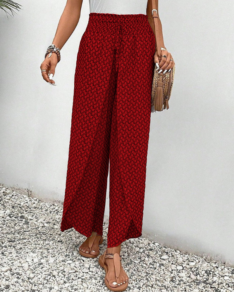 Ligne™ | Pantalon large imprimé