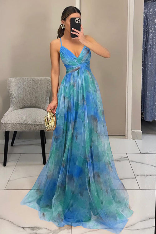 Ligne™ | Chloé - Maxi robe charmante avec imprimé floral