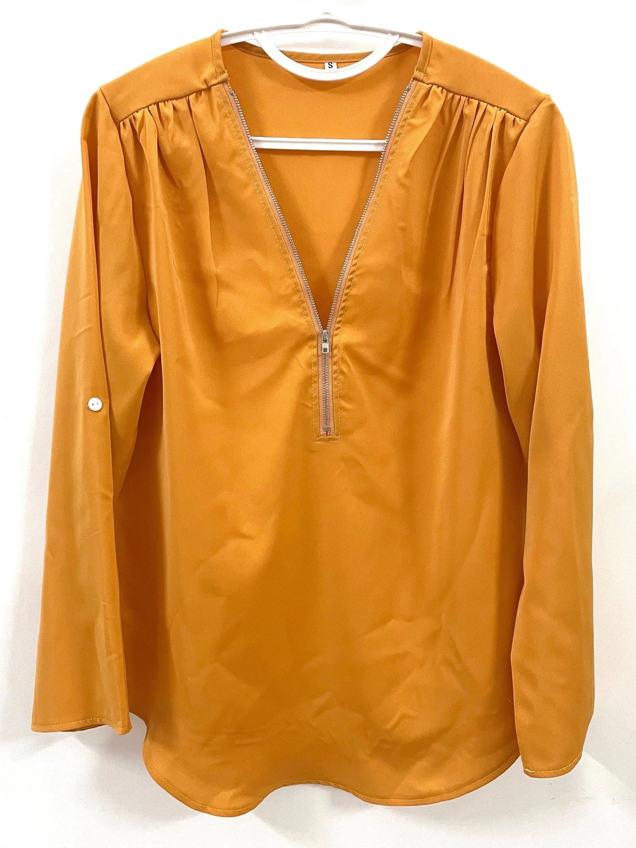 Ligne™ | Blouse à demi-zip décontractée