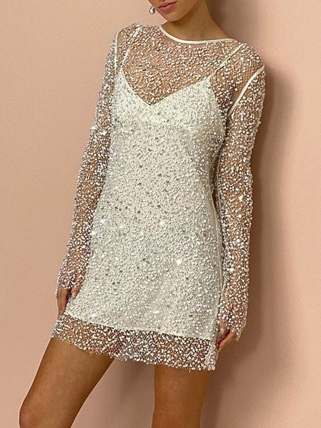 Ligne™ | Robe paillettes deux-pièces