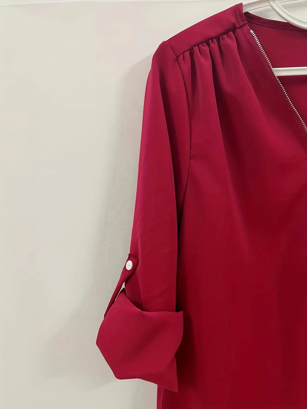 Ligne™ | Blouse à demi-zip décontractée