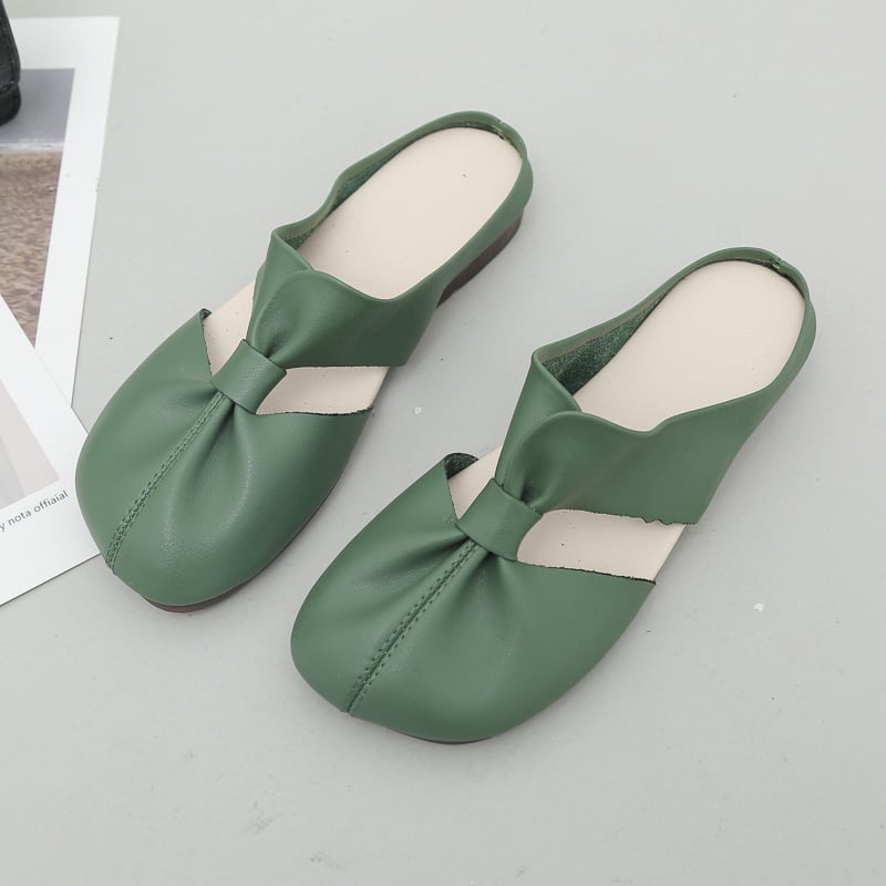 Ligne™ | Mules plates découpées