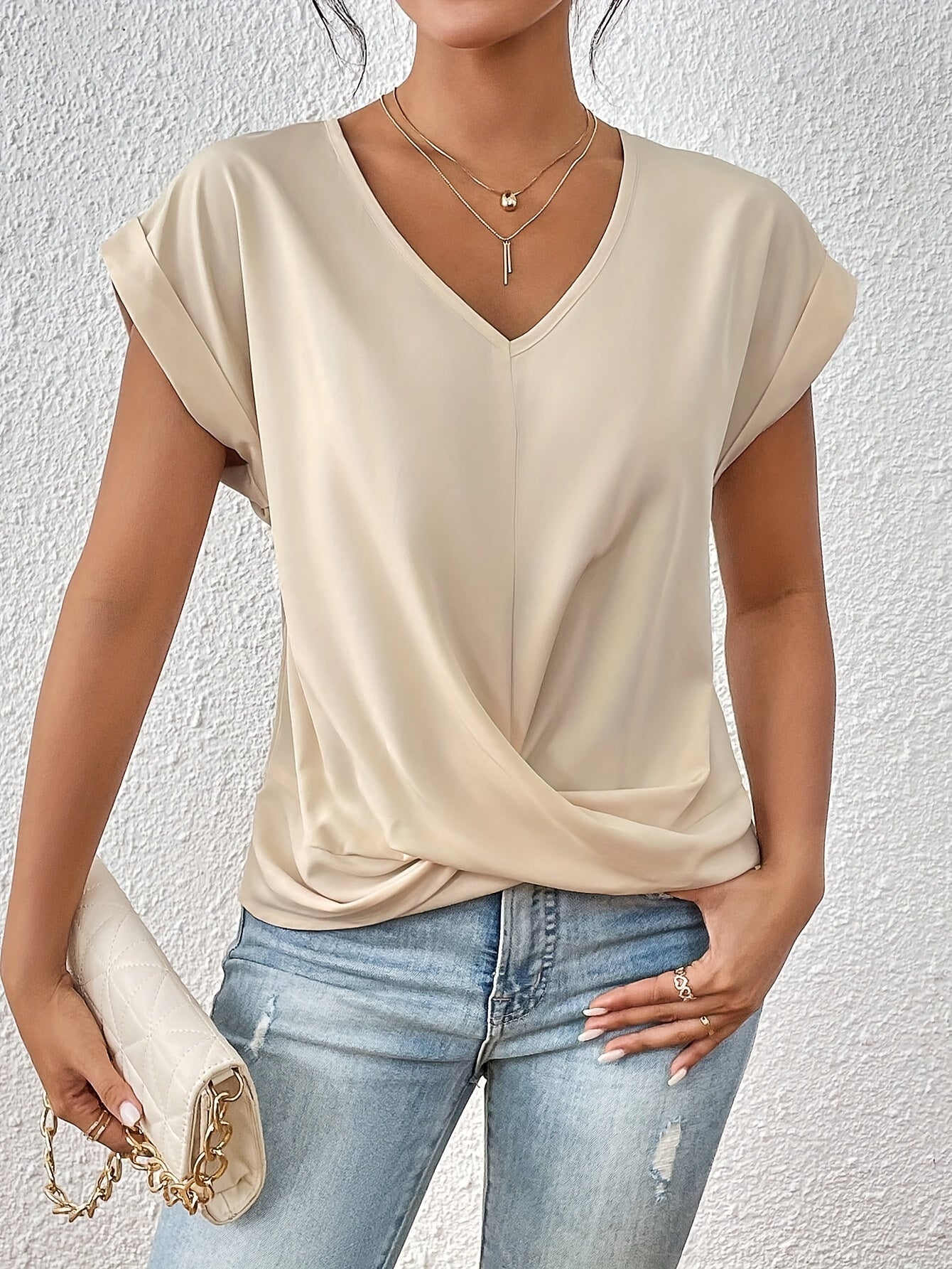 Ligne™ | T-shirt décontracté V