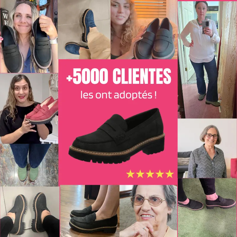 Ligne™ | Mocassins chics à confort orthopédique