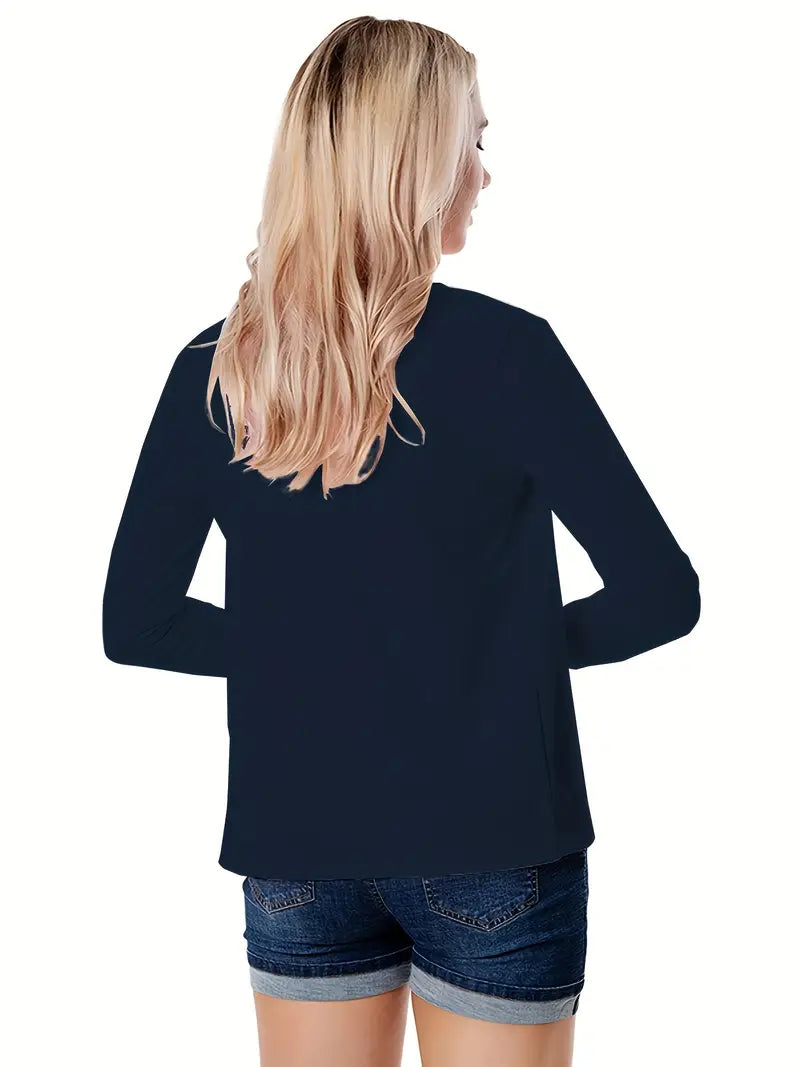 Ligne™ | Blazer élégant à manches longues