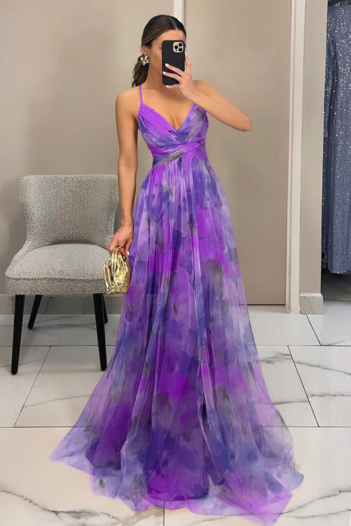 Ligne™ | Chloé - Maxi robe charmante avec imprimé floral