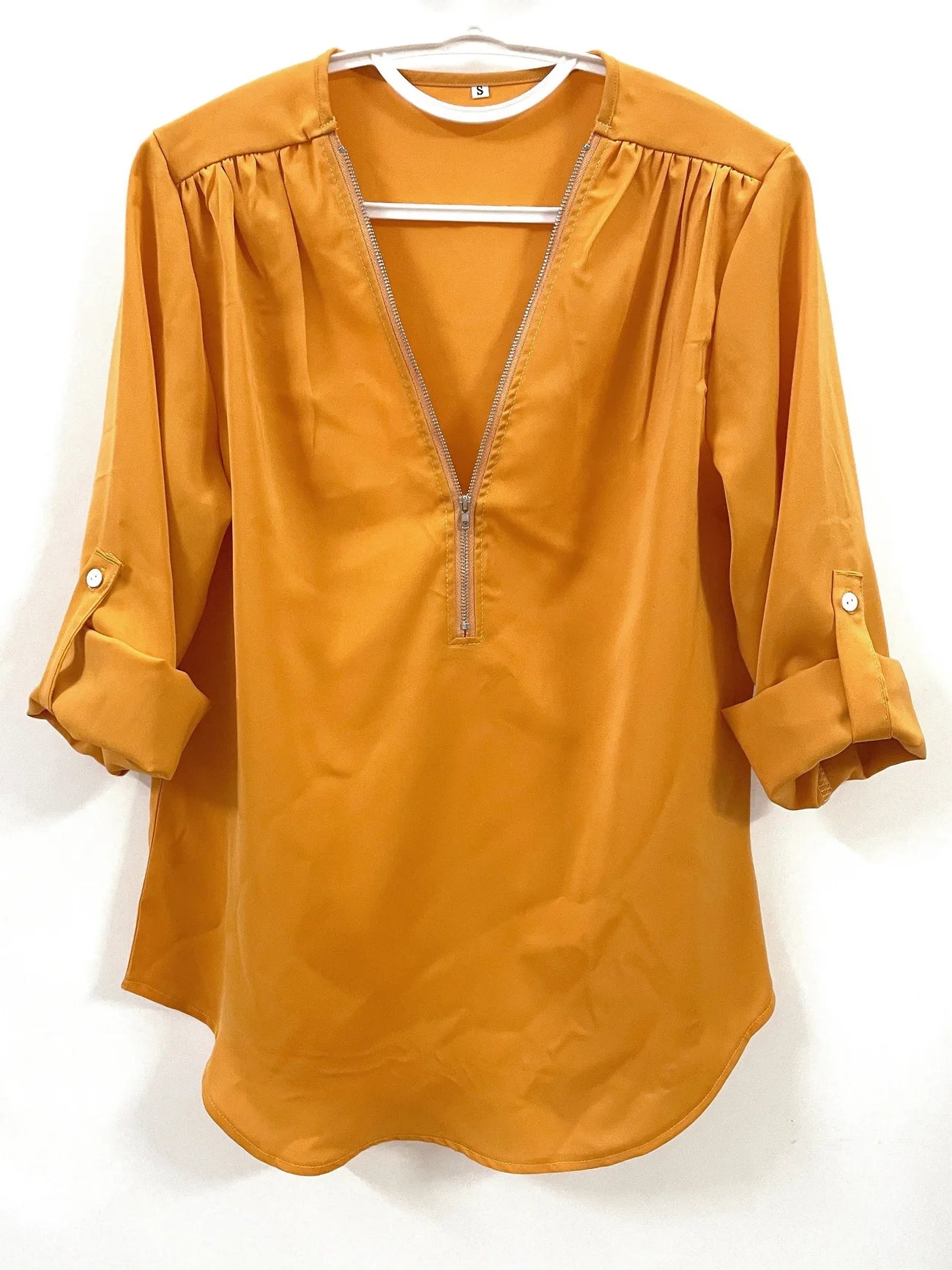 Ligne™ | Blouse à demi-zip décontractée