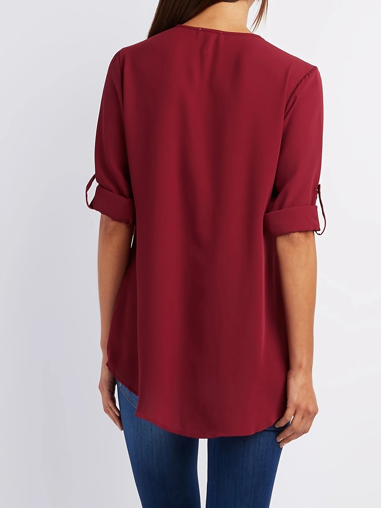 Ligne™ | Blouse à demi-zip décontractée