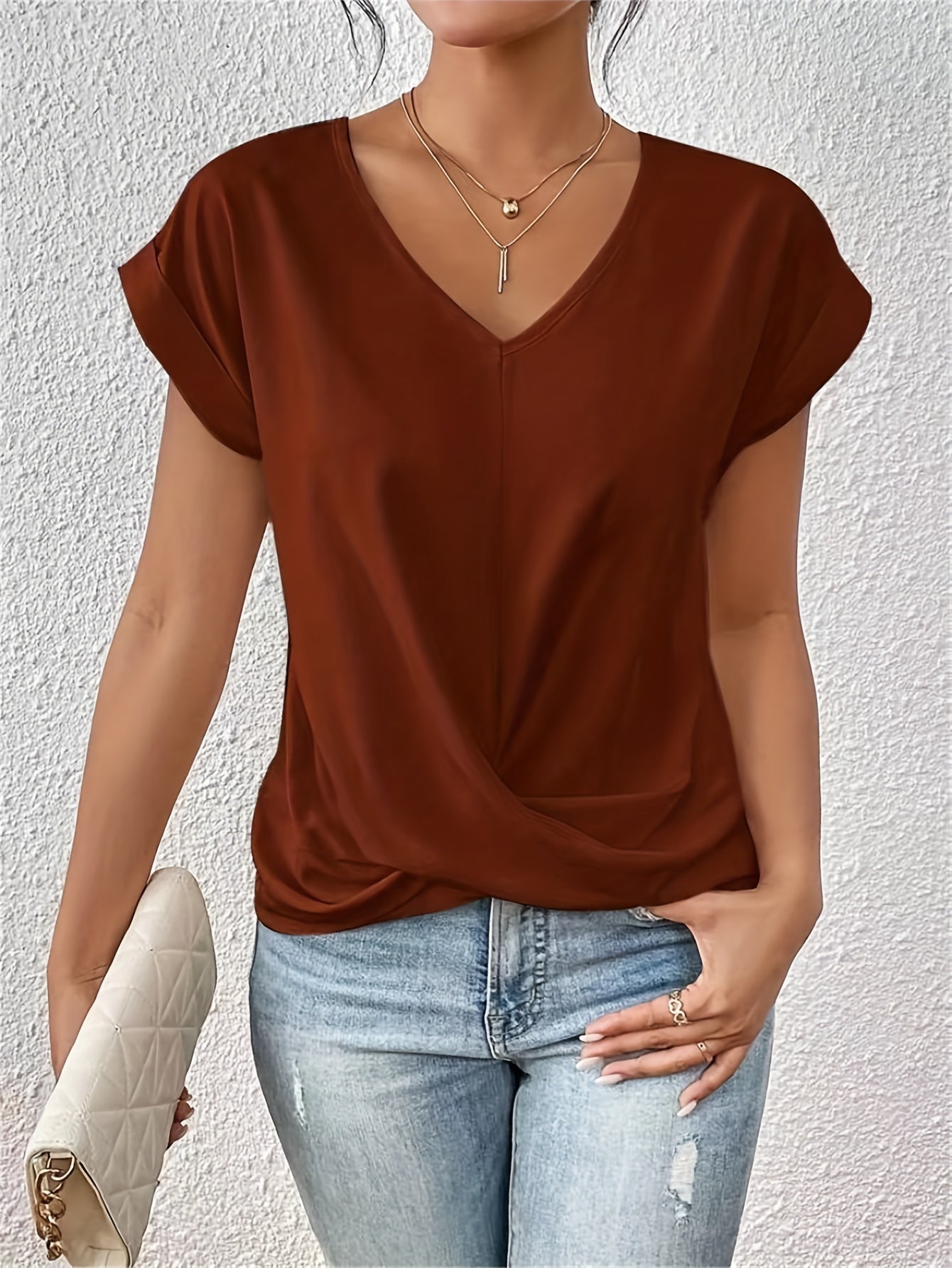 Ligne™ | T-shirt décontracté V