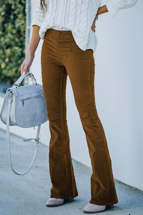 Ligne™ | Pantalon détente velours slim
