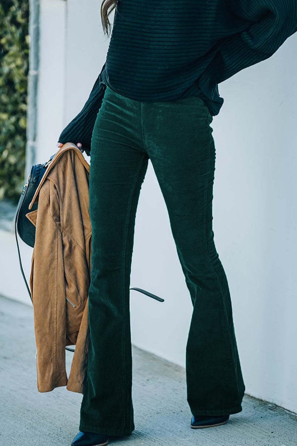 Ligne™ | Pantalon détente velours slim