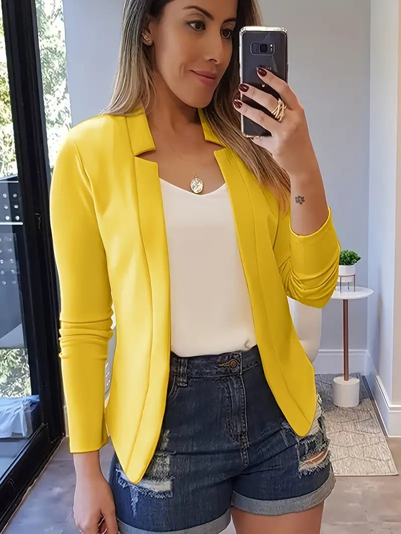 Ligne™ | Blazer élégant à manches longues
