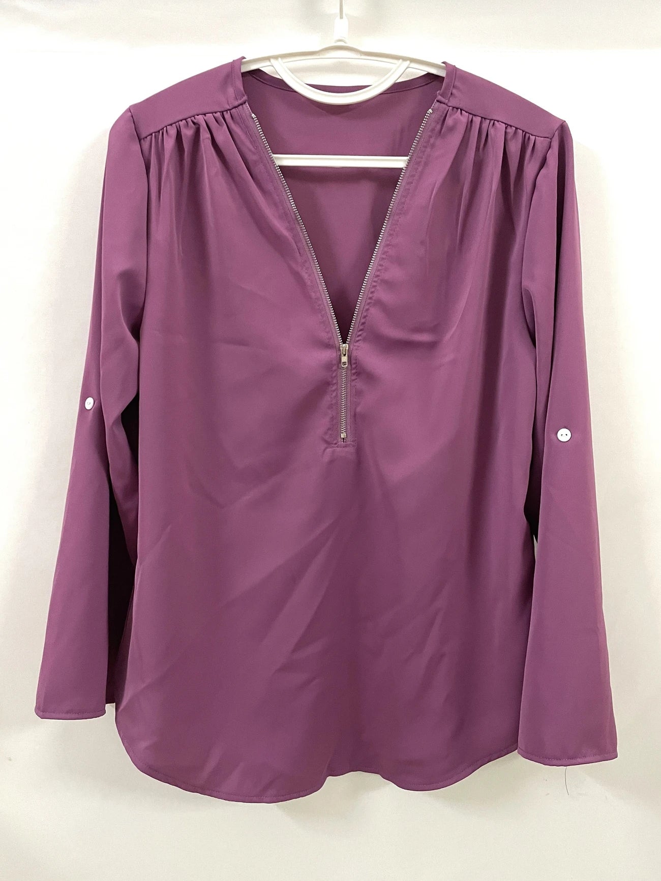 Ligne™ | Blouse à demi-zip décontractée