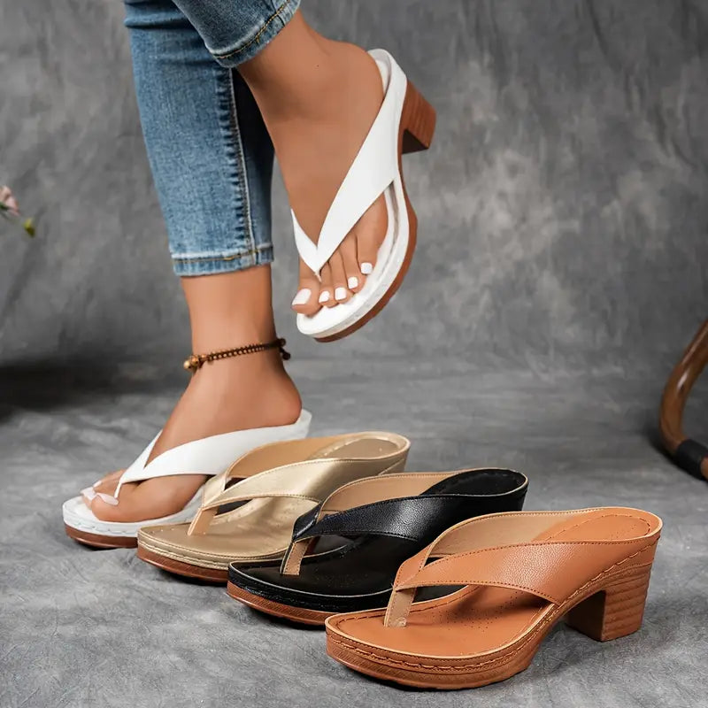 Ligne™ | Sandales à talon ouvert