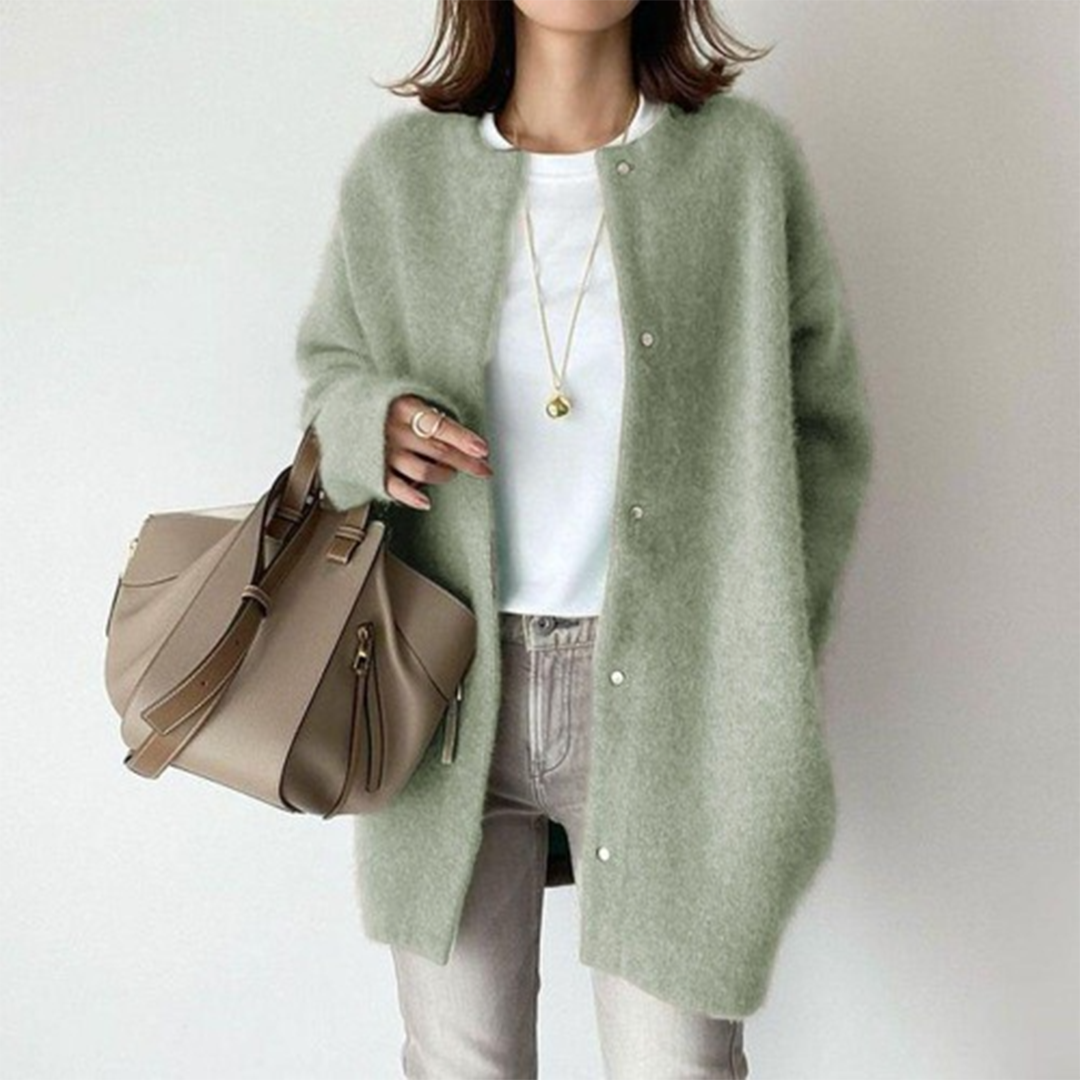 Ligne™ | Élégant Cardigan en Cachemire