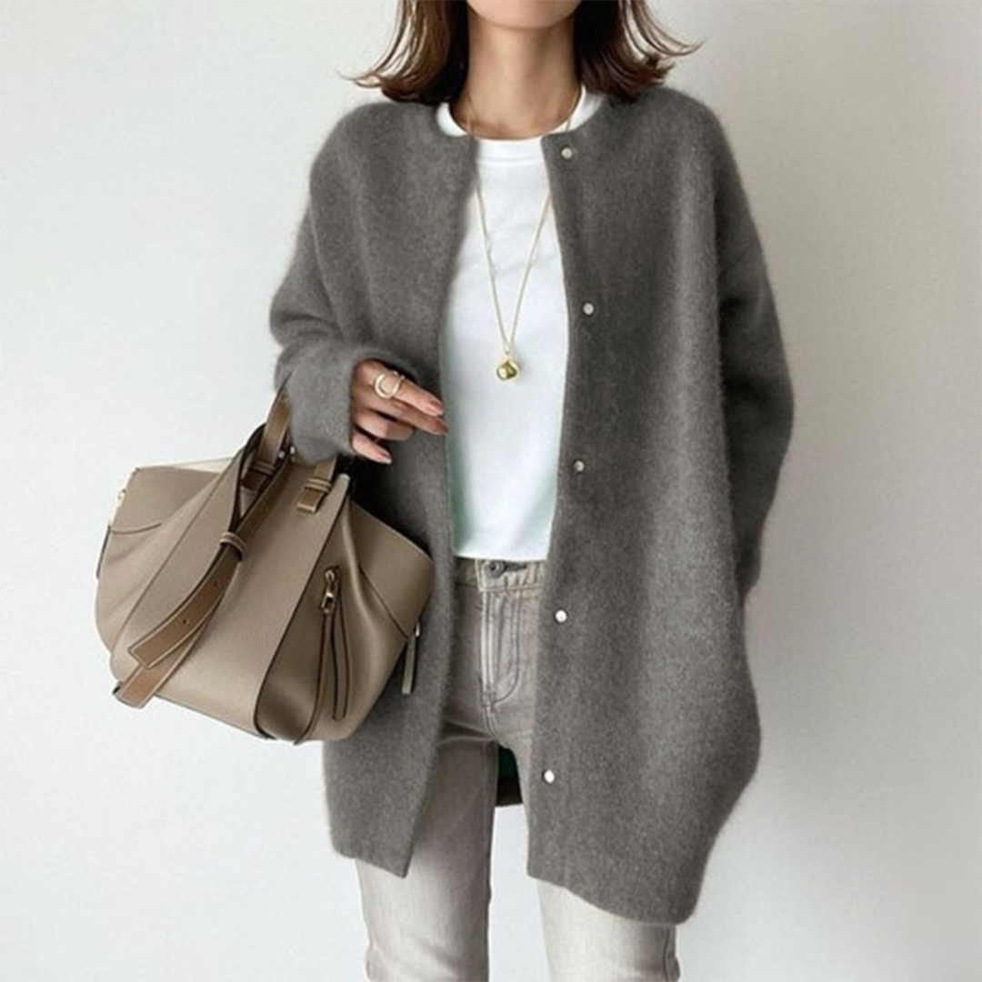 Ligne™ | Élégant Cardigan en Cachemire