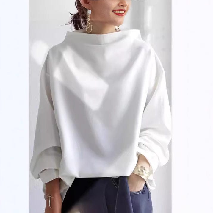 Ligne™ | Pull chic à col montant