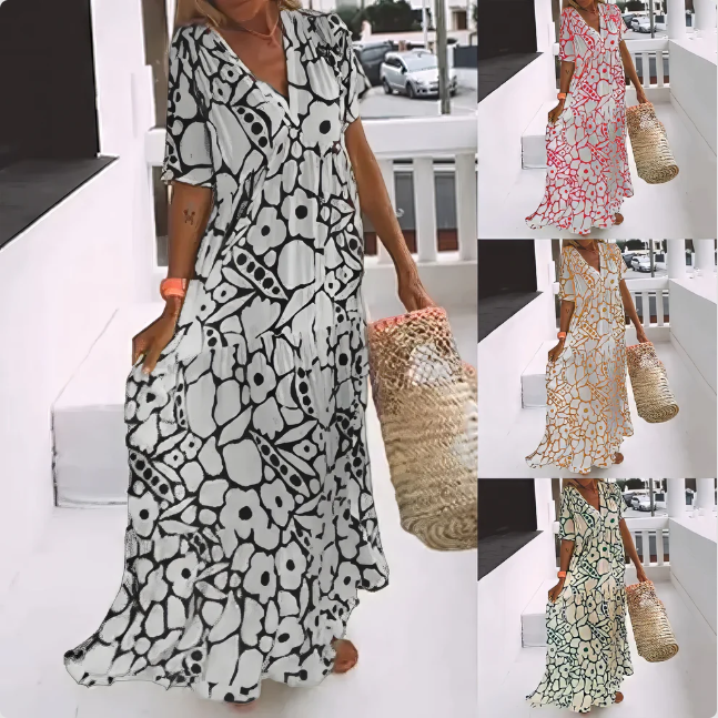 Ligne™ | Christine - Robe fluide et légère pour l’été