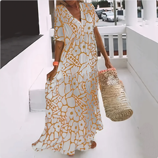 Ligne™ | Christine - Robe fluide et légère pour l’été
