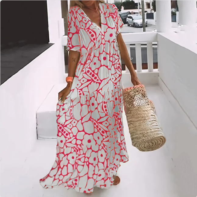 Ligne™ | Christine - Robe fluide et légère pour l’été