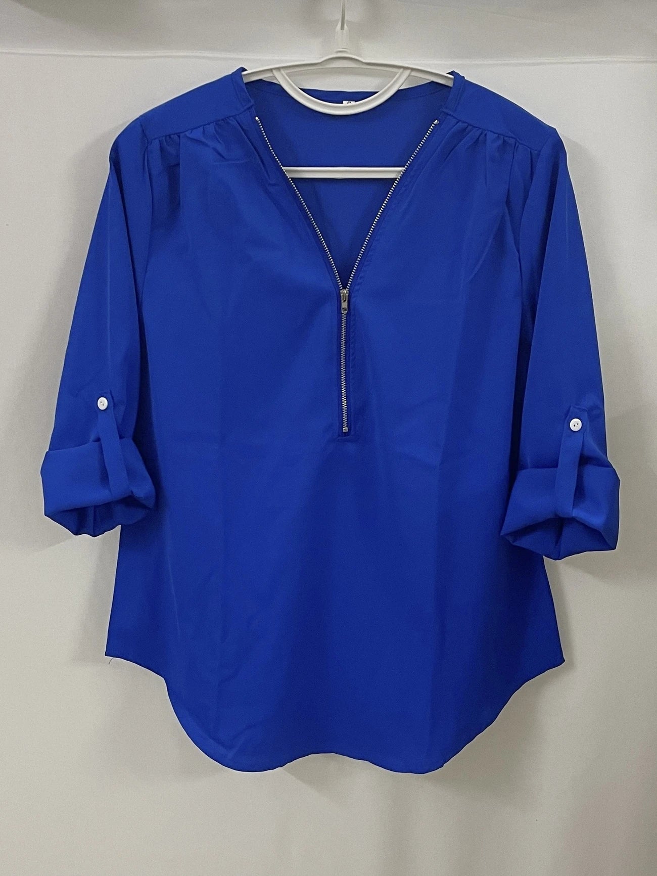 Ligne™ | Blouse à demi-zip décontractée