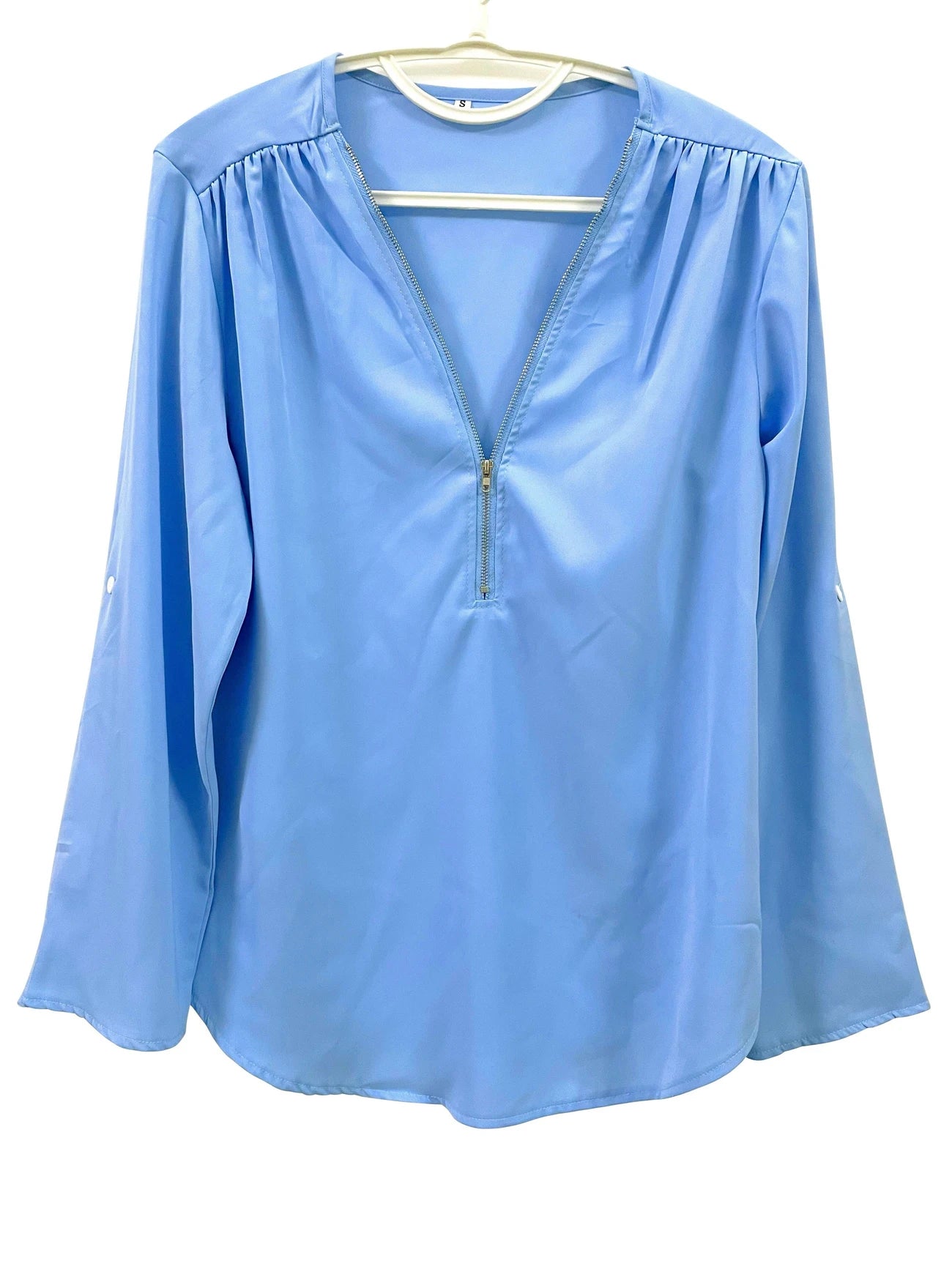 Ligne™ | Blouse à demi-zip décontractée