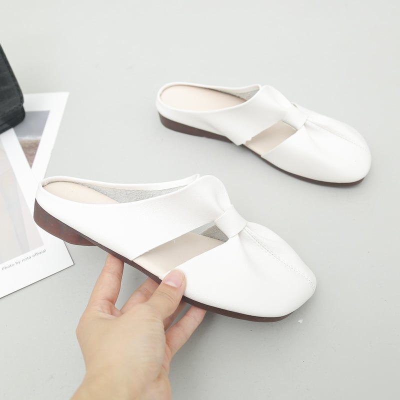 Ligne™ | Mules plates découpées