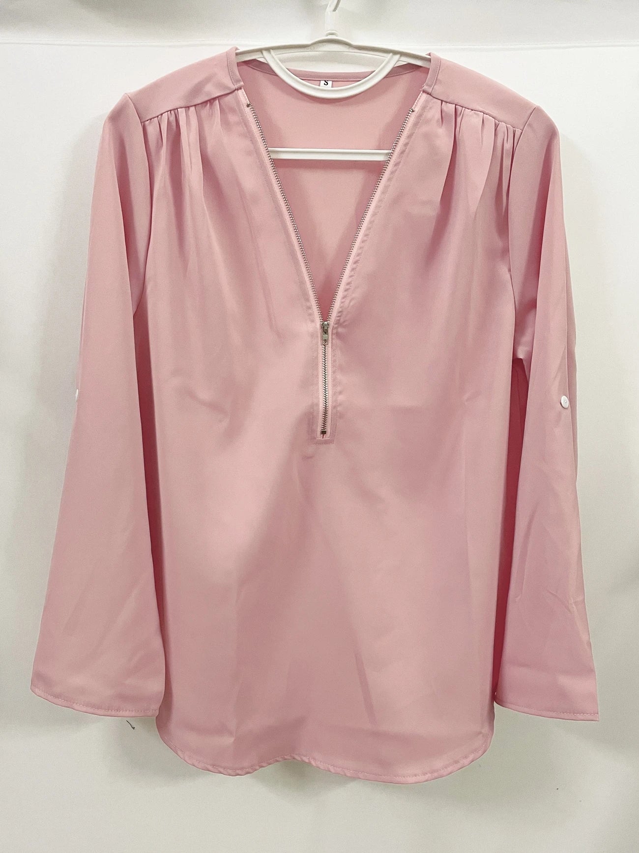Ligne™ | Blouse à demi-zip décontractée