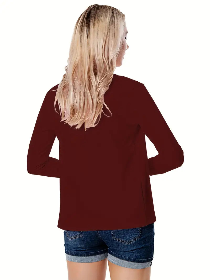Ligne™ | Blazer élégant à manches longues