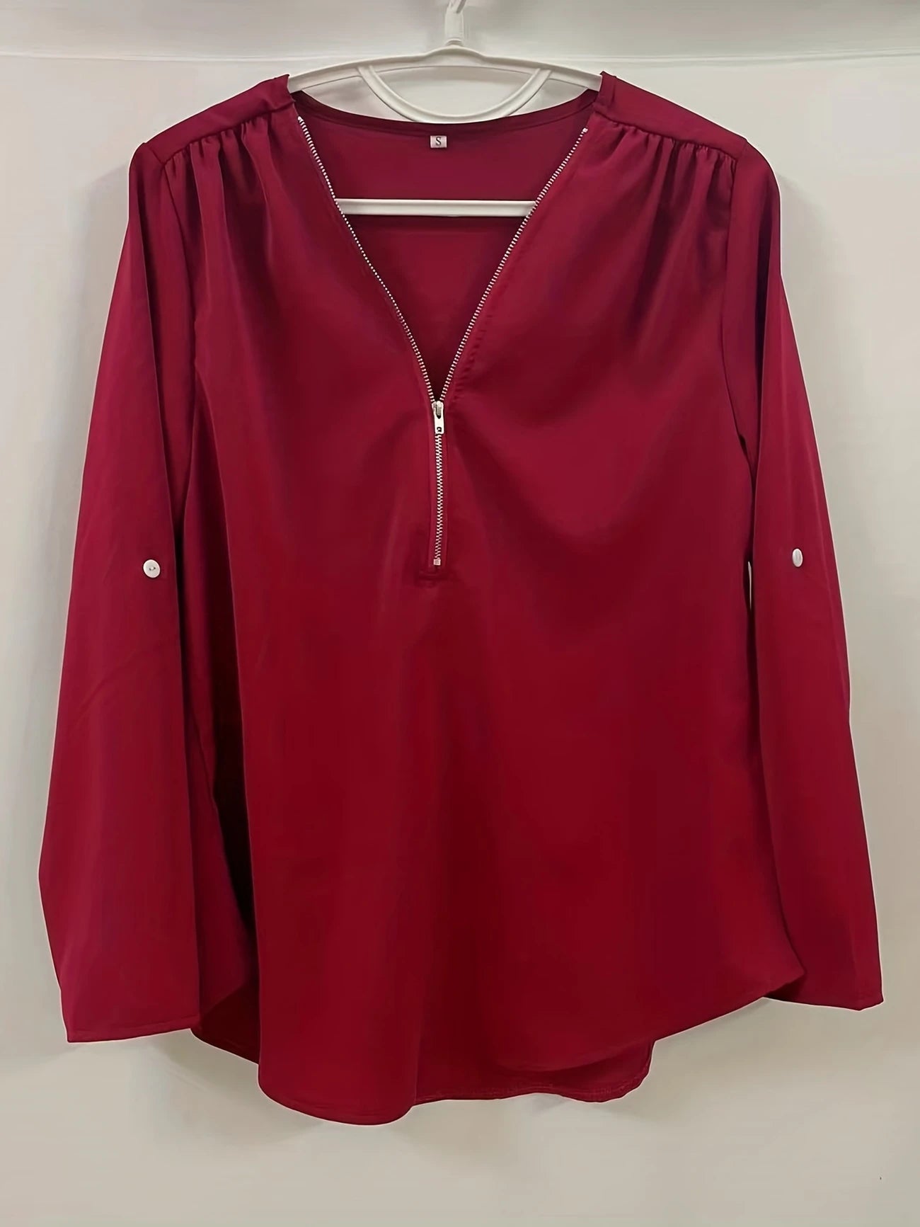 Ligne™ | Blouse à demi-zip décontractée
