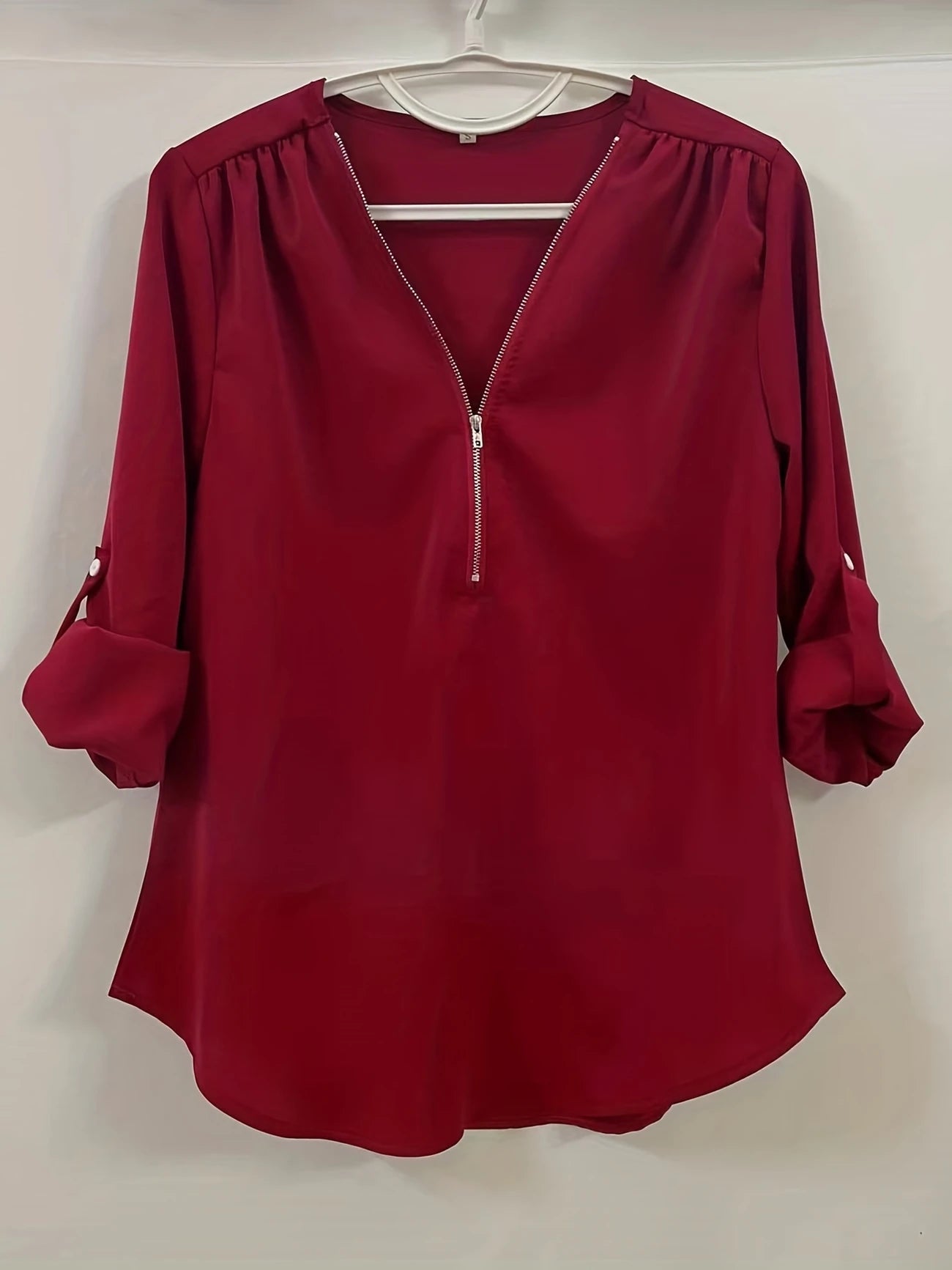 Ligne™ | Blouse à demi-zip décontractée