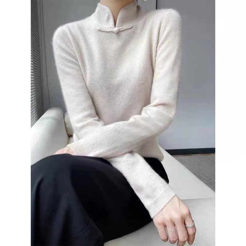 Ligne™ | Pull demi-col rétro