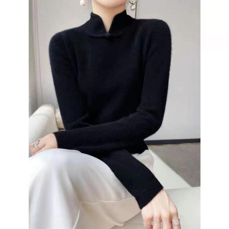 Ligne™ | Pull demi-col rétro