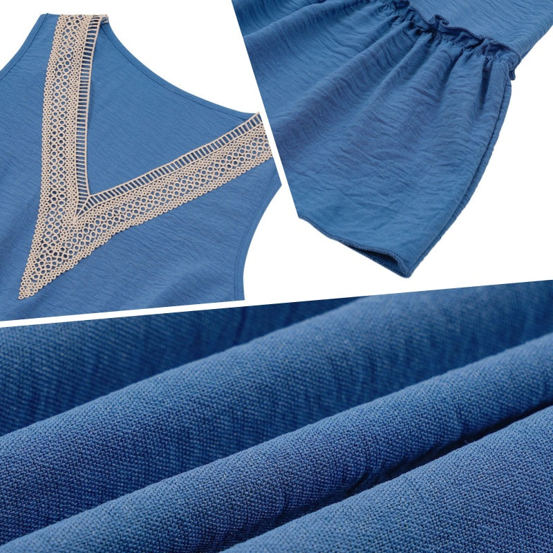 Ligne™ | Robe sans manches col V