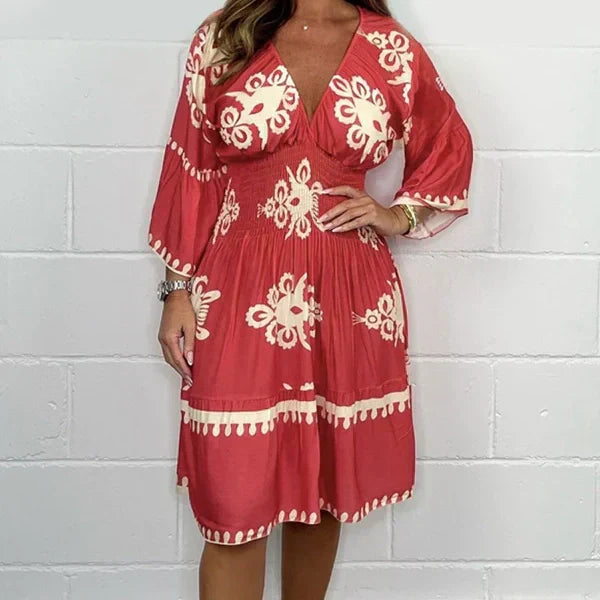 Ligne™ | Robe d'été imprimée pour femmes