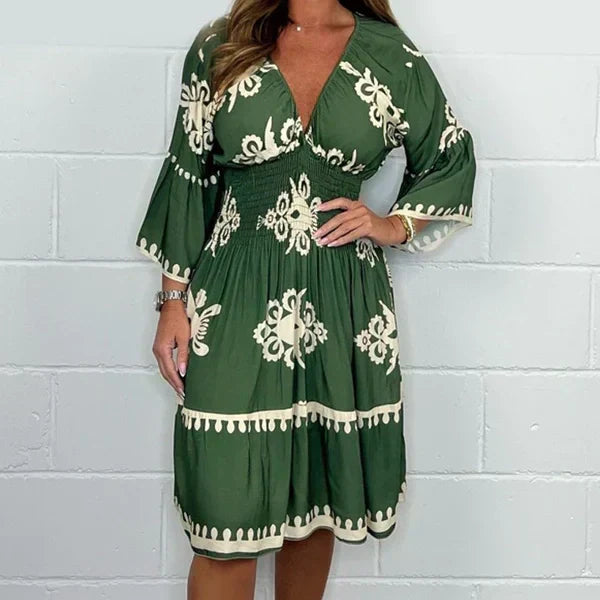 Ligne™ | Robe d'été imprimée pour femmes