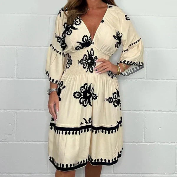 Ligne™ | Robe d'été imprimée pour femmes
