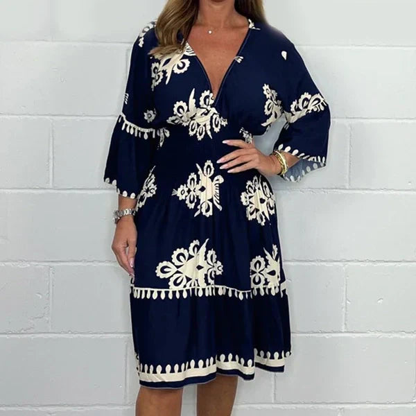 Ligne™ | Robe d'été imprimée pour femmes