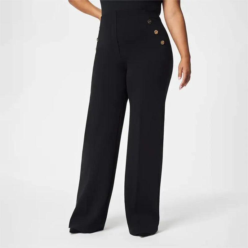 Ligne™ | pantalon large ventre-plat
