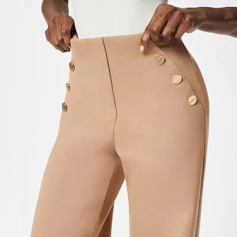 Ligne™ | pantalon large ventre-plat