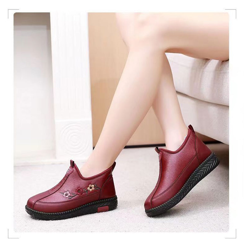Ligne™ | Mocassins cuir fourrure chauds