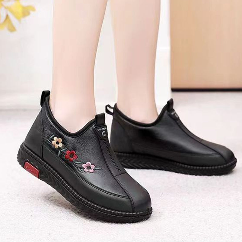Ligne™ | Mocassins cuir fourrure chauds