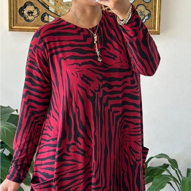 Ligne™ | Robe zèbre