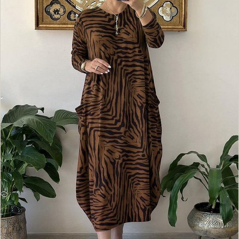 Ligne™ | Robe zèbre
