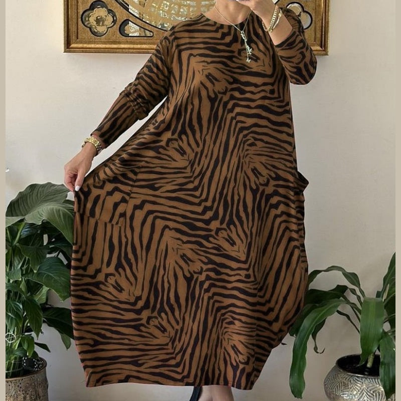 Ligne™ | Robe zèbre