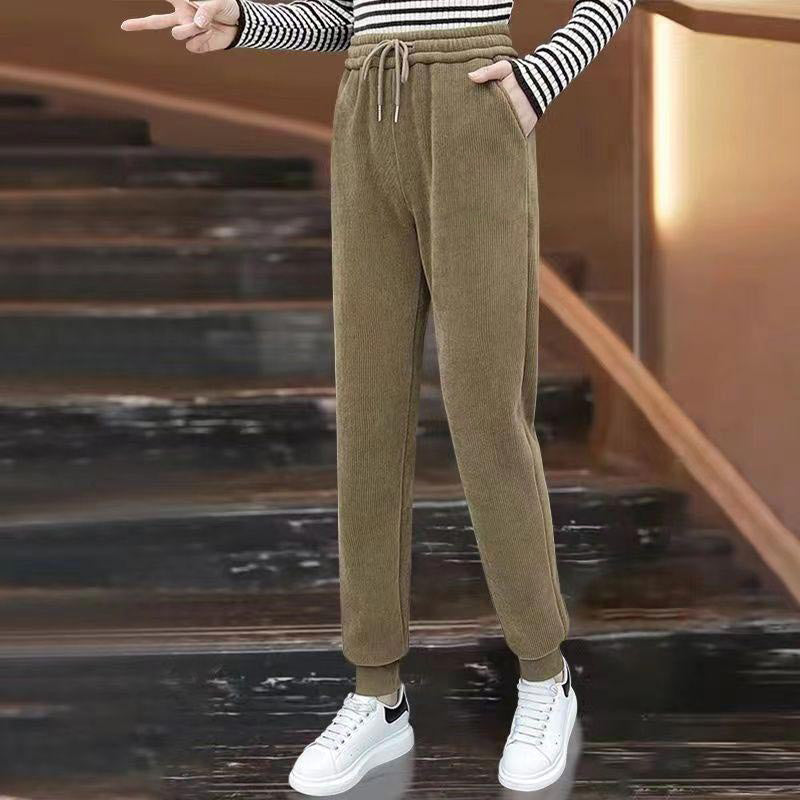Ligne™ | Pantalon jogging velours
