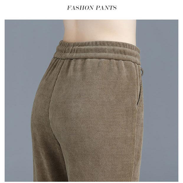 Ligne™ | Pantalon jogging velours
